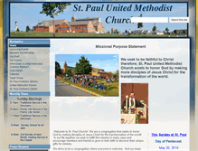 Tablet Screenshot of chambersburgstpaul.com